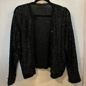 Sparkly Black Sweater